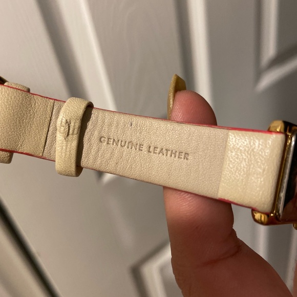 Double Wrap Gold Kate Spade Watch - Champagne and Pink - Picture 10 of 11